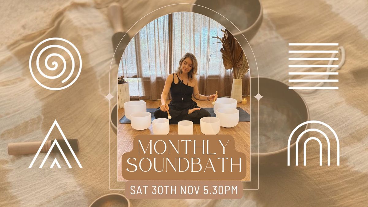 Monthly Sound Healing with Olga