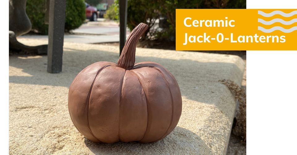 Ceramic Jack-O-Lantern Workshop