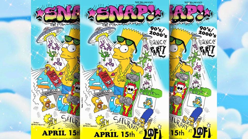 Apr 15 SNAP! 90s vs 2000s Dance Party at LoFi $10