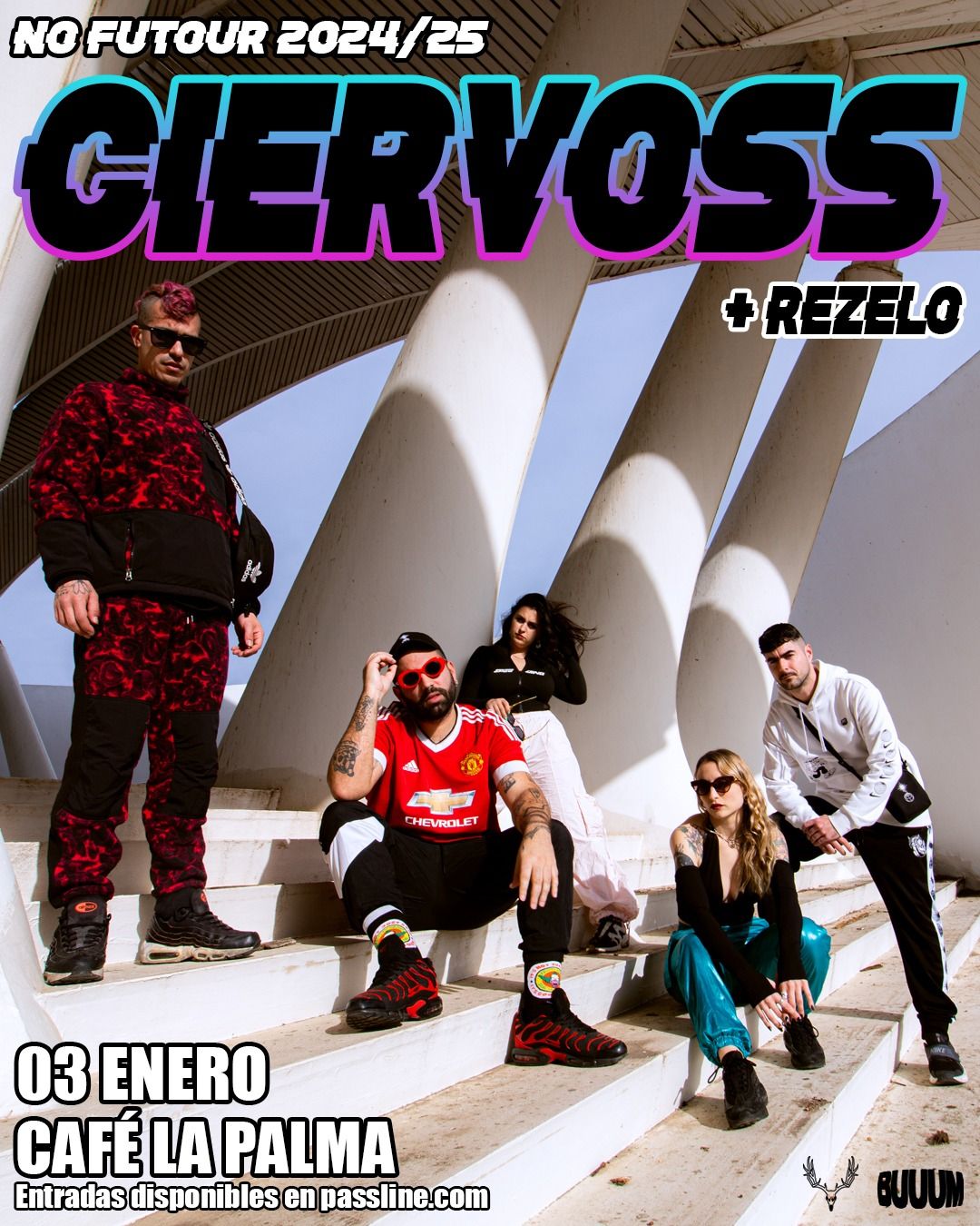 CIERVOSS + REZELO - MADRID - SALA CAF\u00c9 LA PALMA