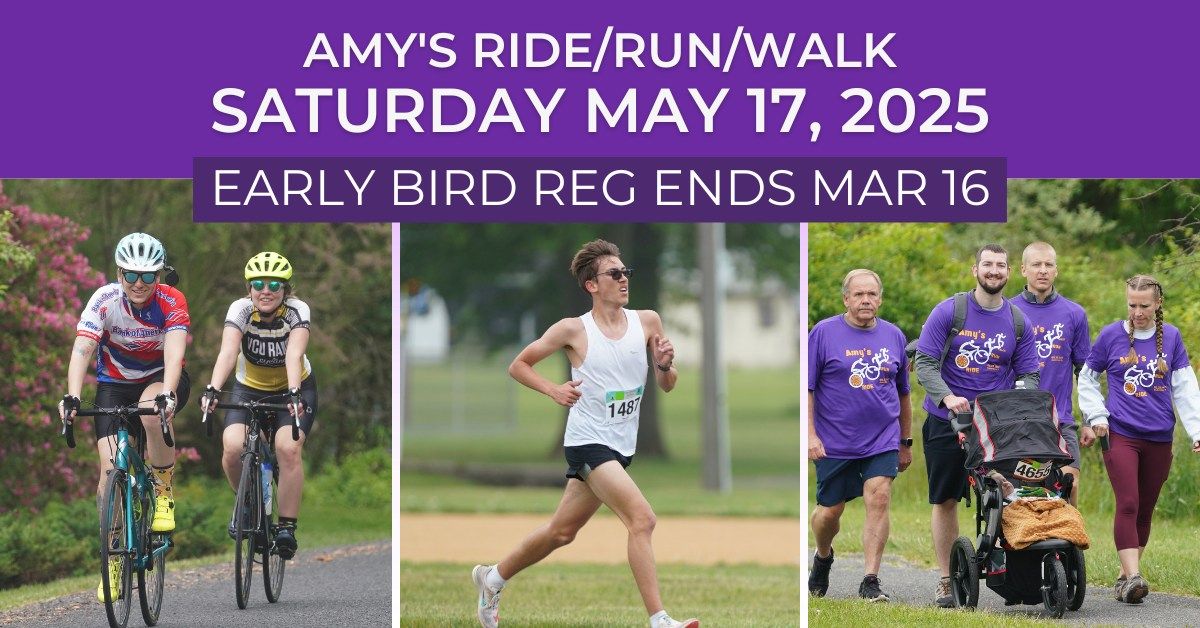 2025 Amy's Ride\/Run\/Walk to fight Pancreatic Cancer