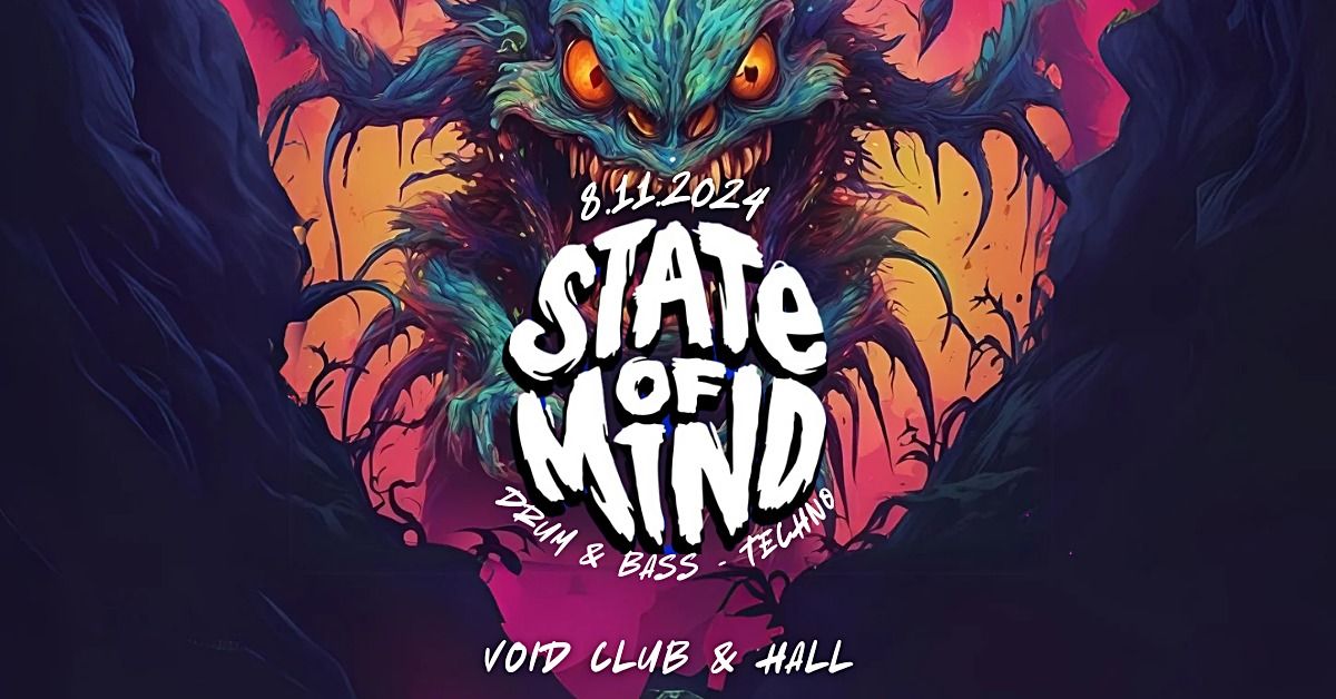 VOID Berlin pres. STATE OF MIND (NZ) | Drum & Bass \/ Techno | VOID Club & Hall