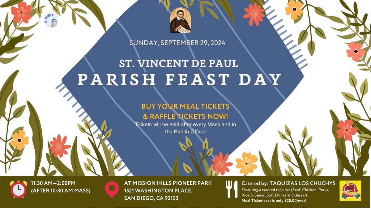 St. Vincent de Paul Parish Feast Day Celebration