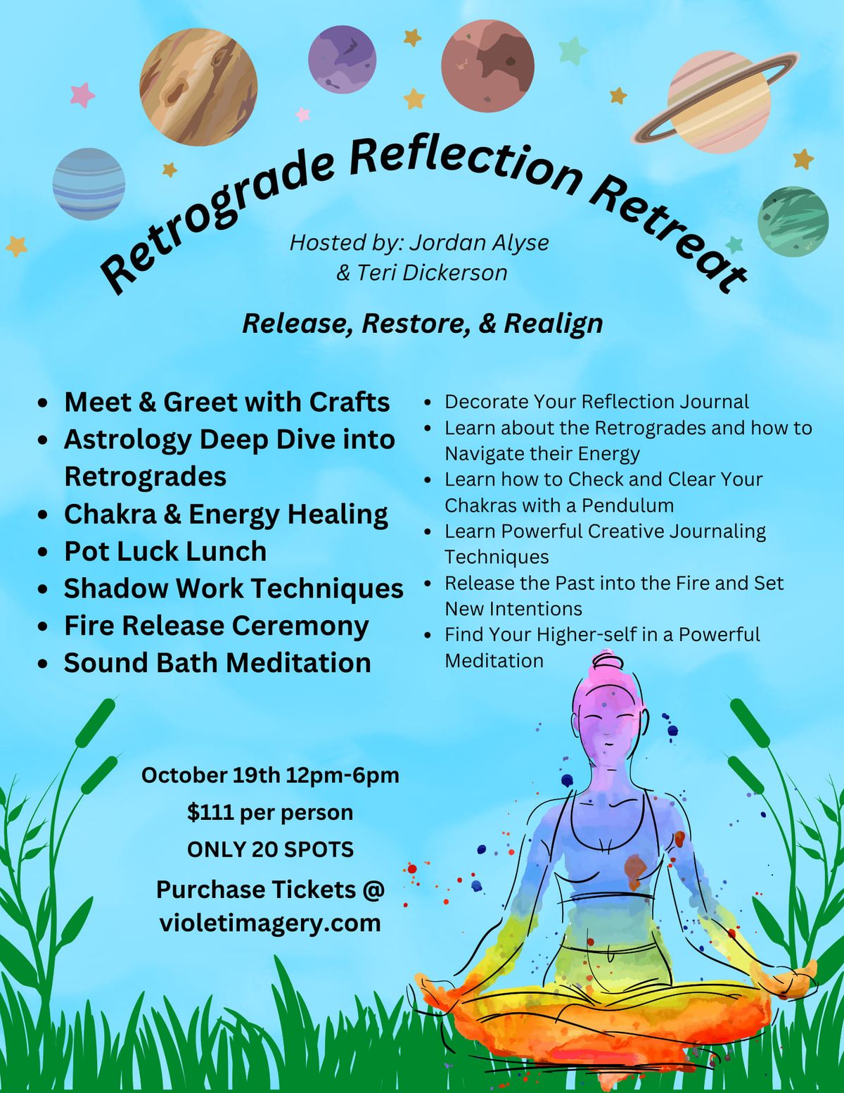 Retrograde Reflection Retreat 