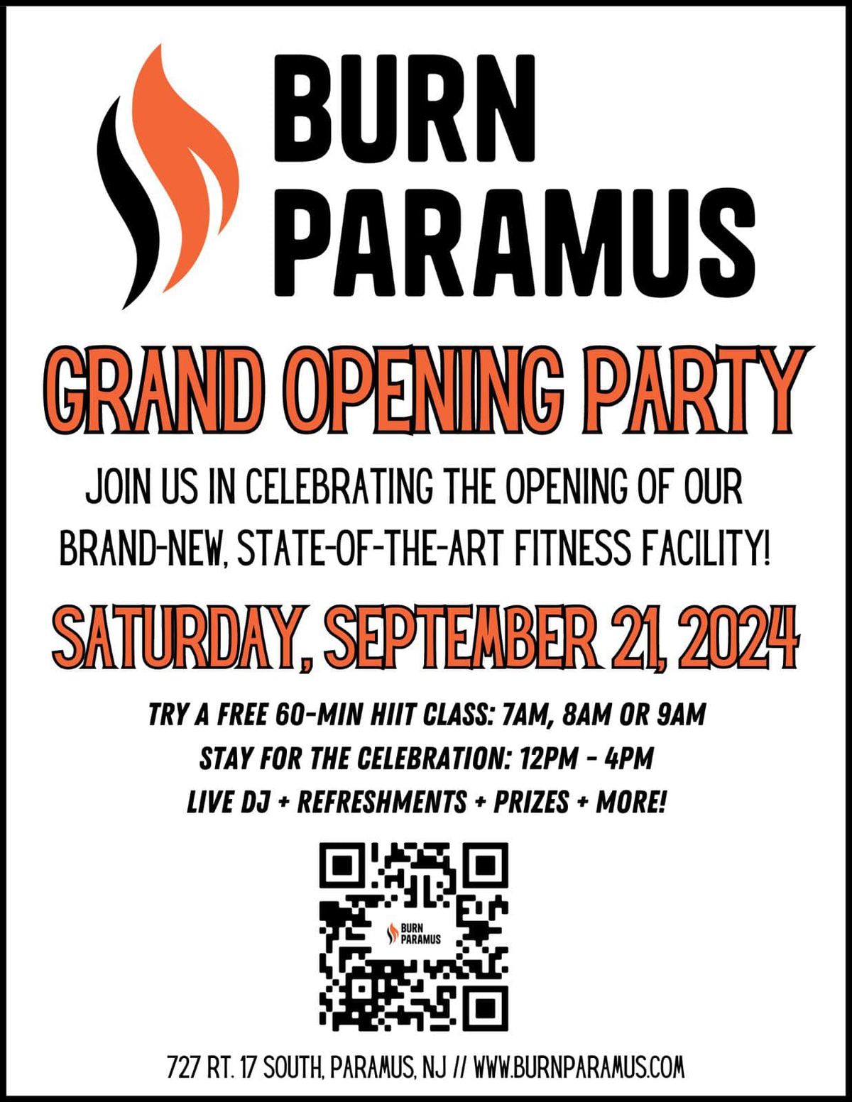 BURN Paramus Grand Opening Party