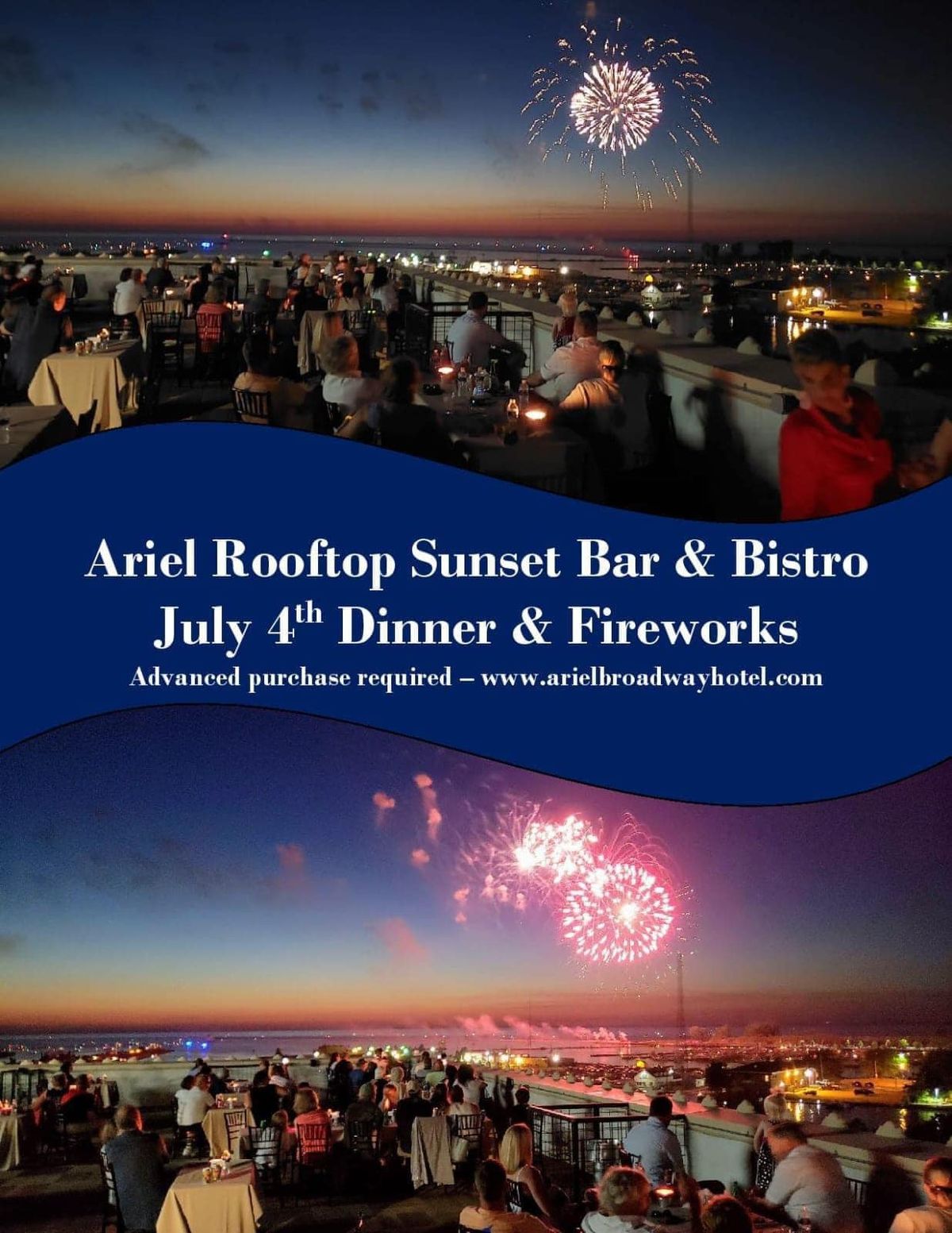 Independence Day Rooftop Event at the Ariel Broadway Hotel