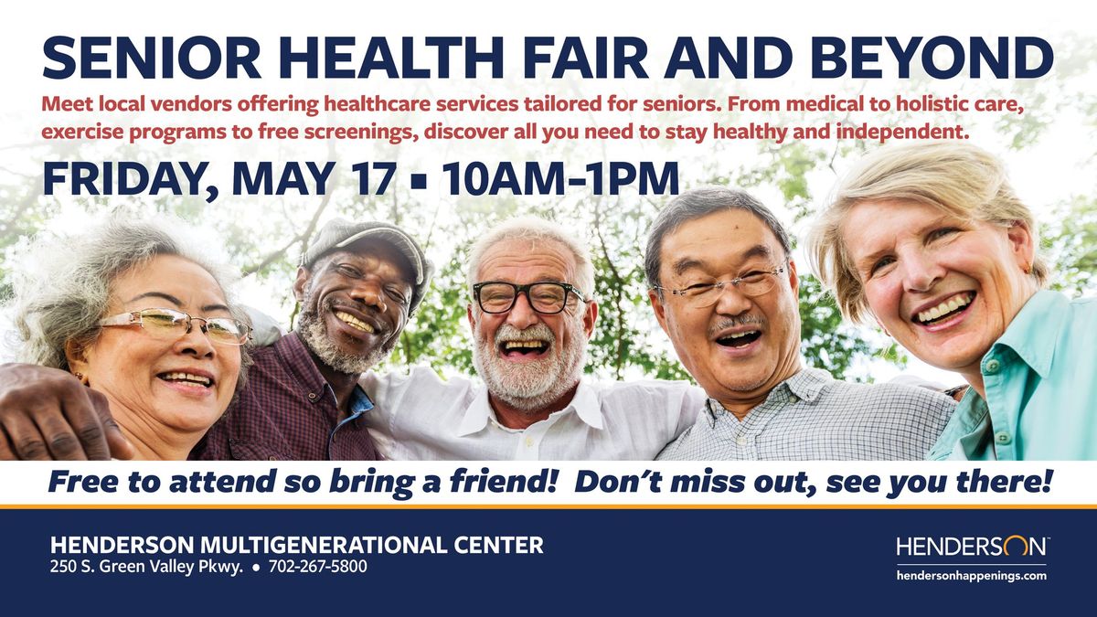 FREE Senior Health Fair and Beyond