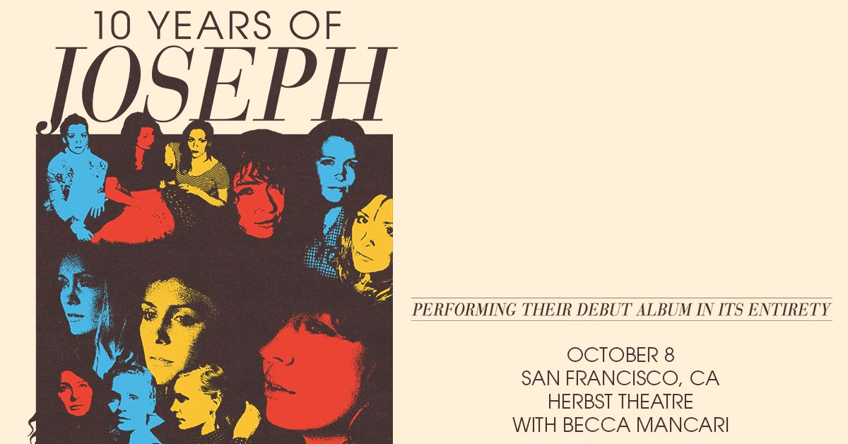 JOSEPH at Herbst Theatre