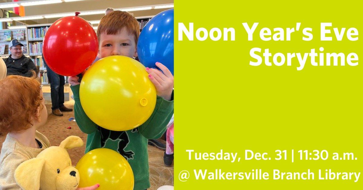 Noon Year's Eve Storytime