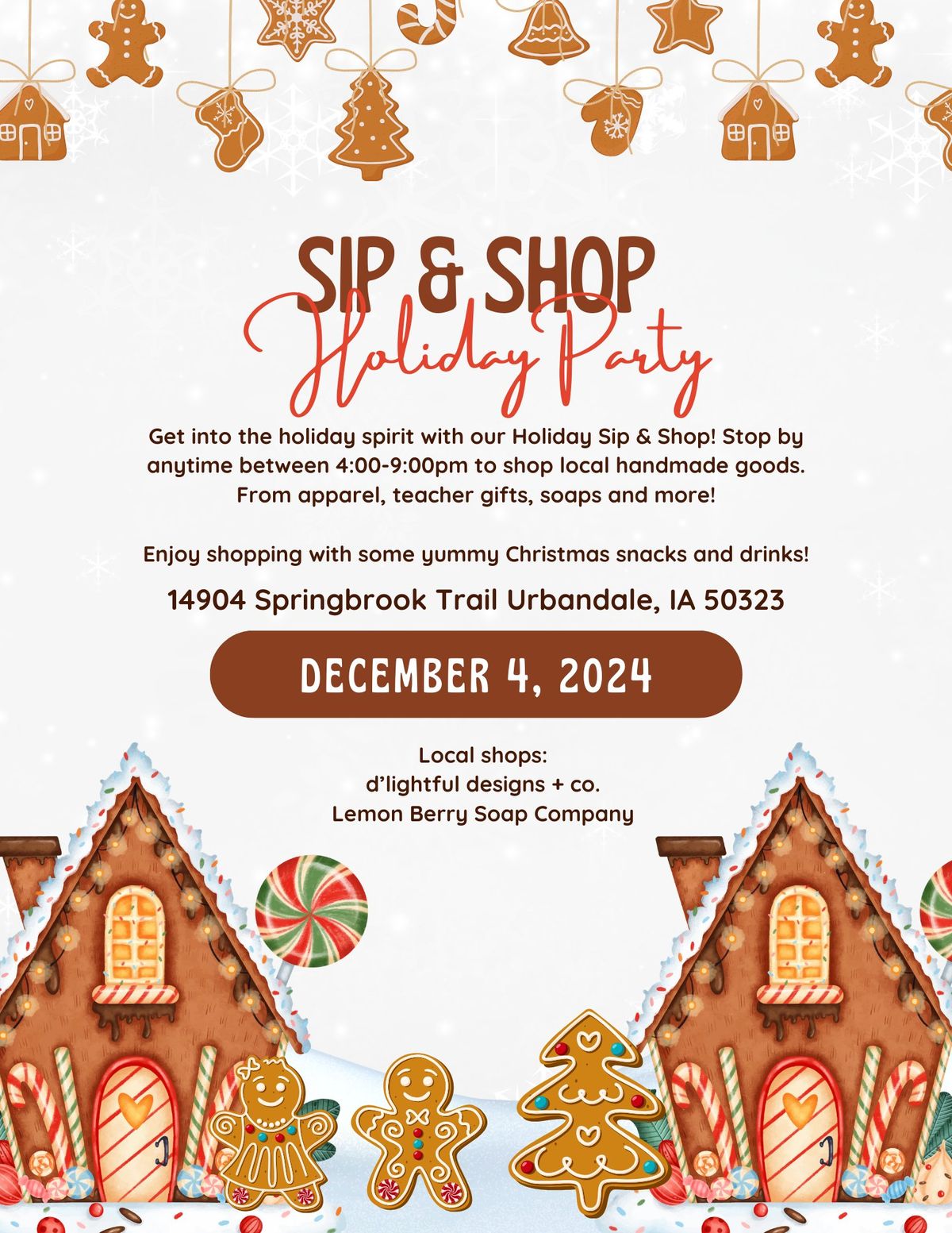 Holiday Sip & Shop 