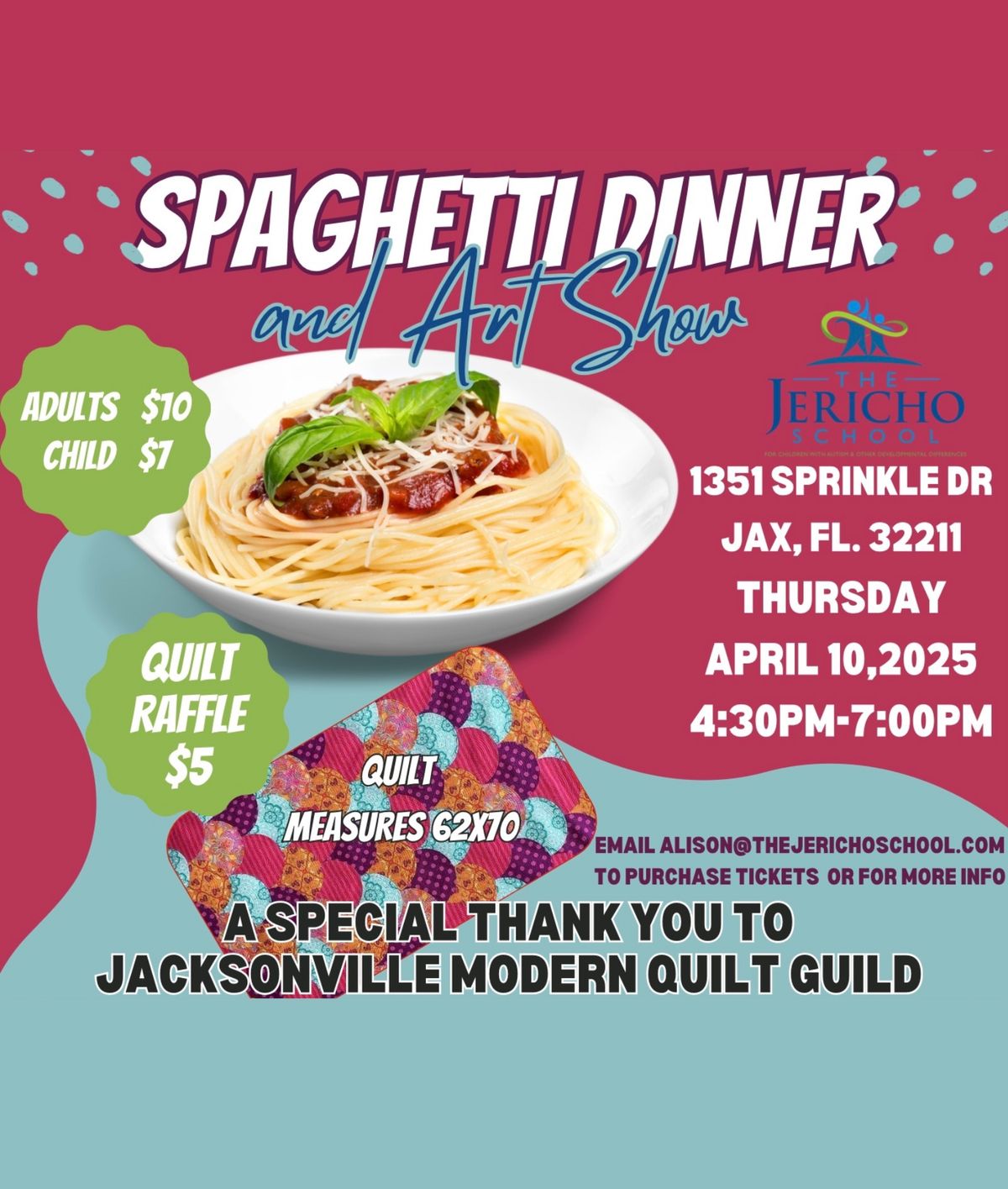 Spaghetti Dinner and Art Show