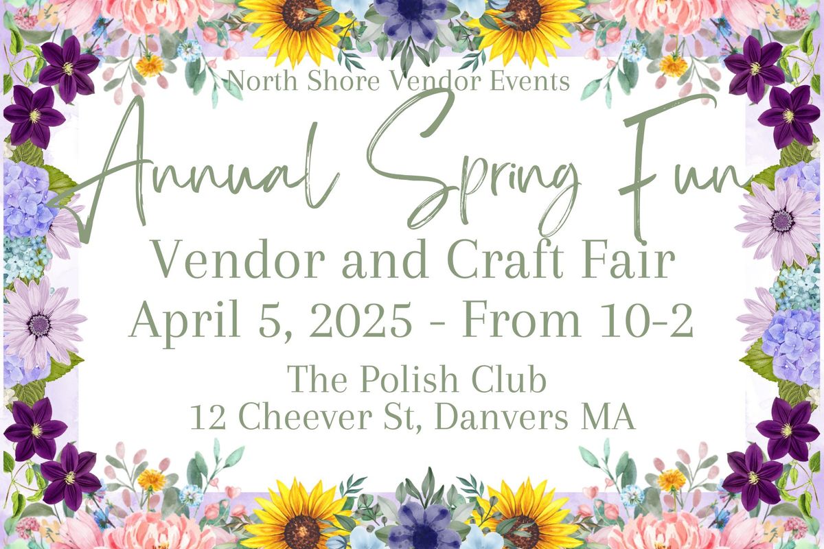 Annual Spring Fun Craft Fair