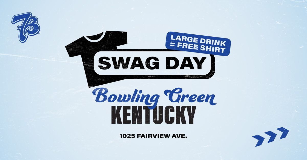 FREE SHIRTS | SWAG DAY | BOWLING GREEN, KY !!