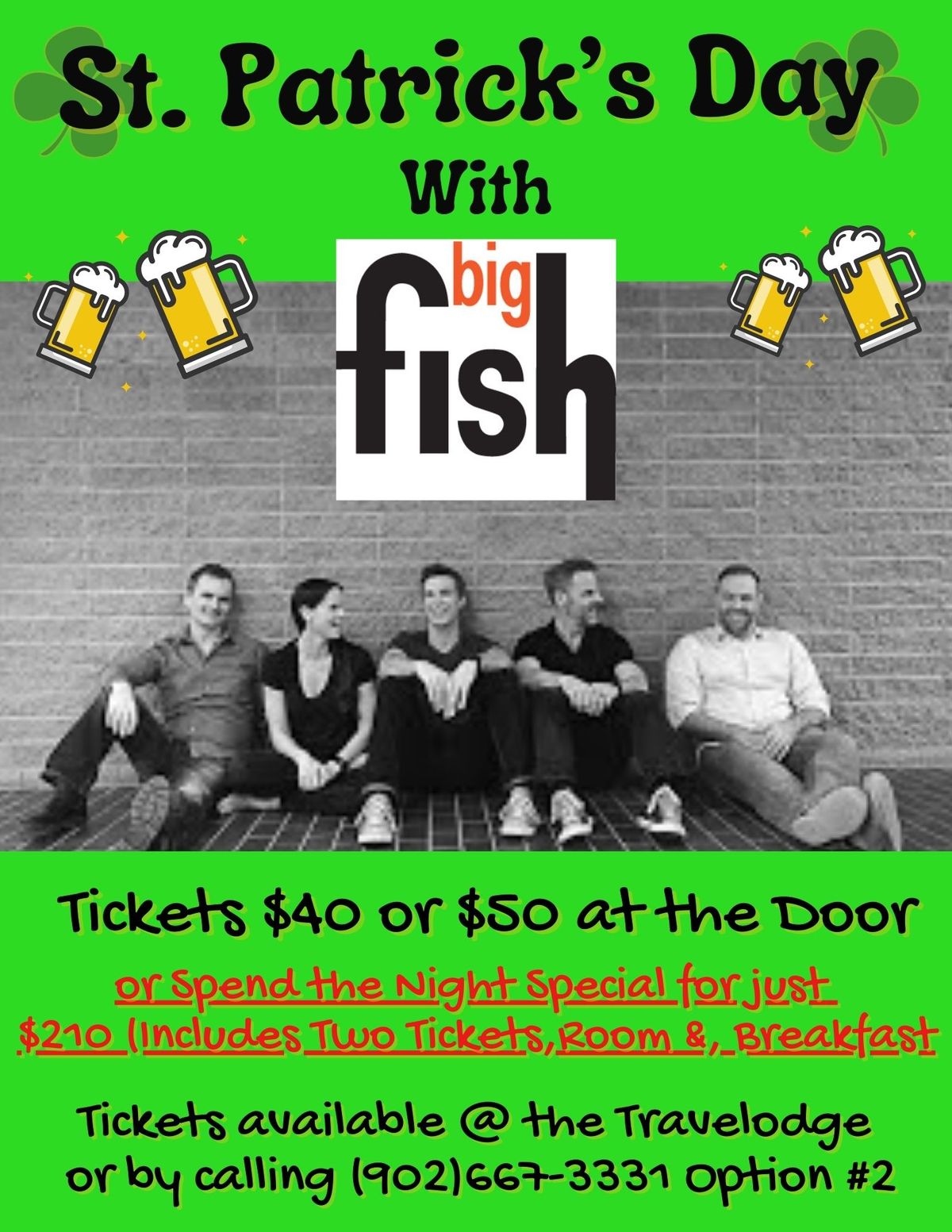 St. Patrick's Day Party with Big Fish