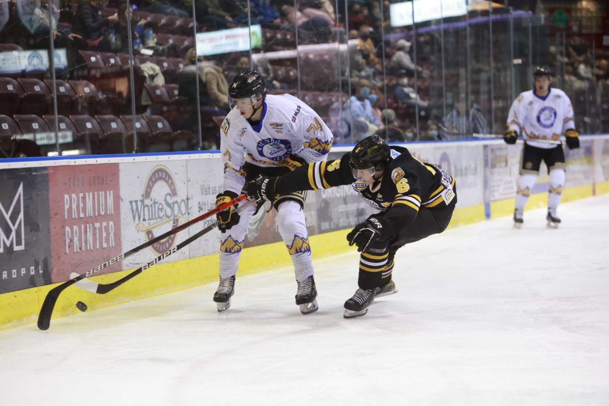 Coquitlam Express at Victoria Grizzlies at The Q Centre