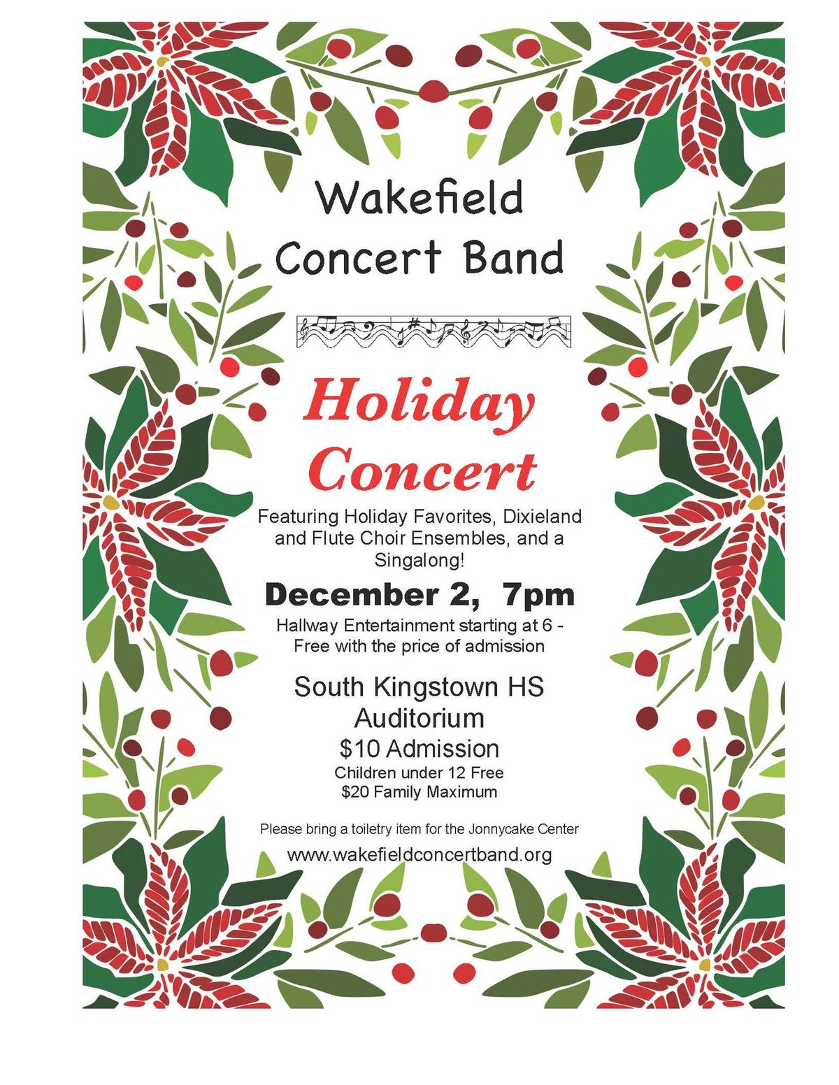 WCB Holiday Concert: SKHS