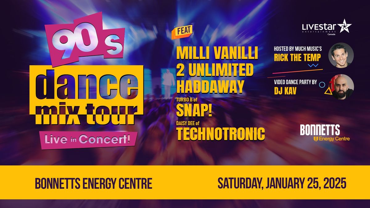 90s Dance Mix Tour: Live in Concert