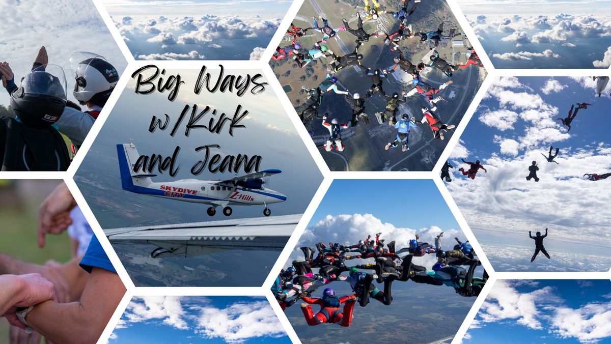 20ways at Skydive City with Kirk Verner and Jeana Billings