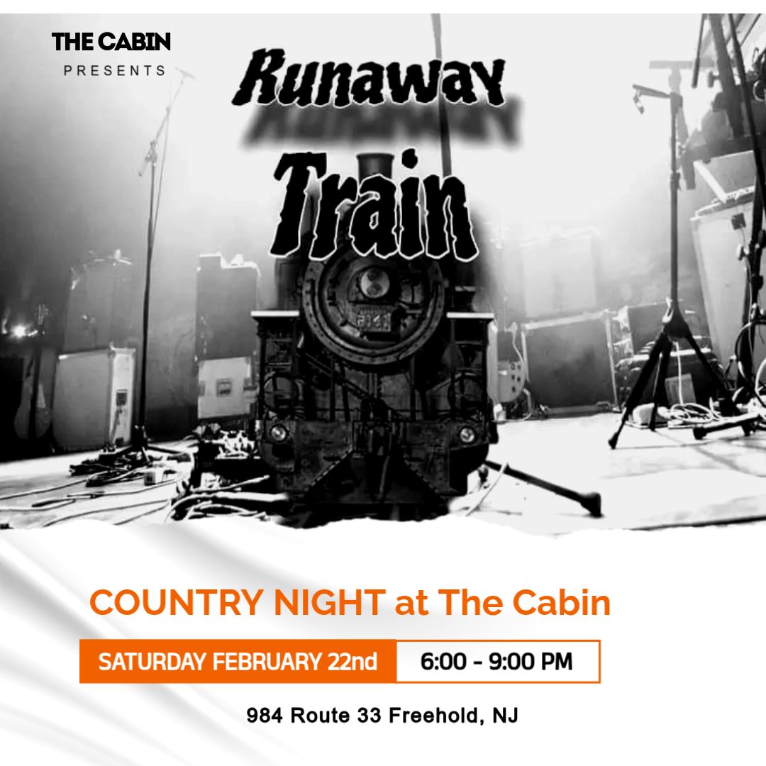 The Cabin Country Night with Runaway Train