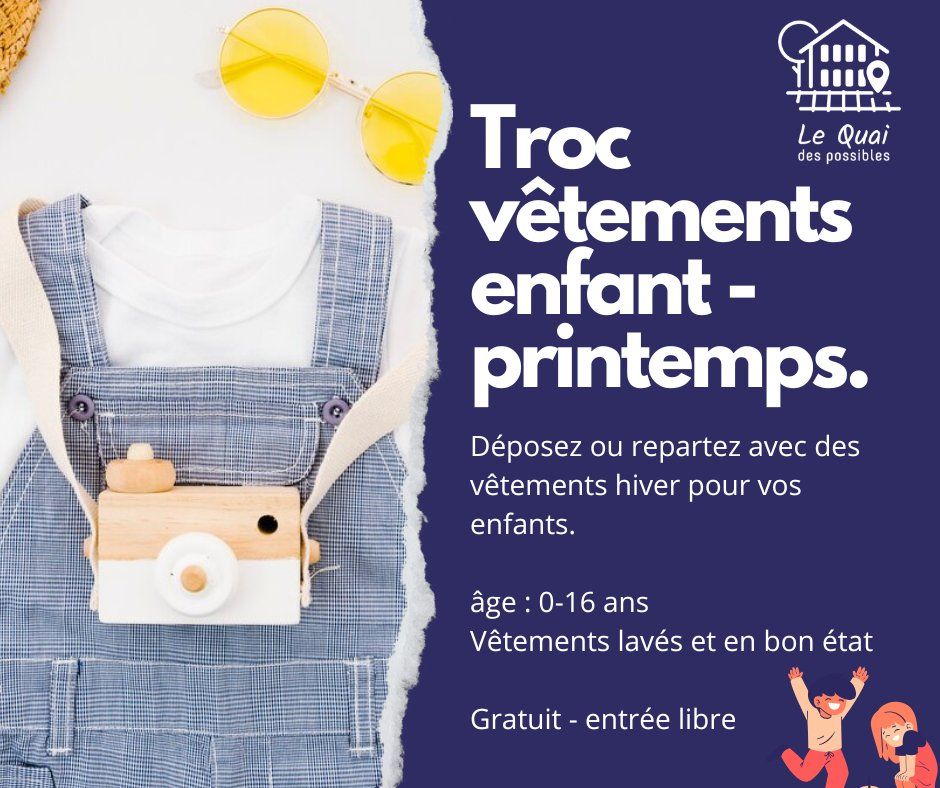 Troc v\u00eatements enfants Printemps