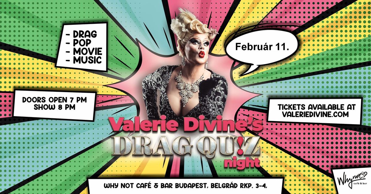 Valerie Divine\u2019s Drag Quiz Night 