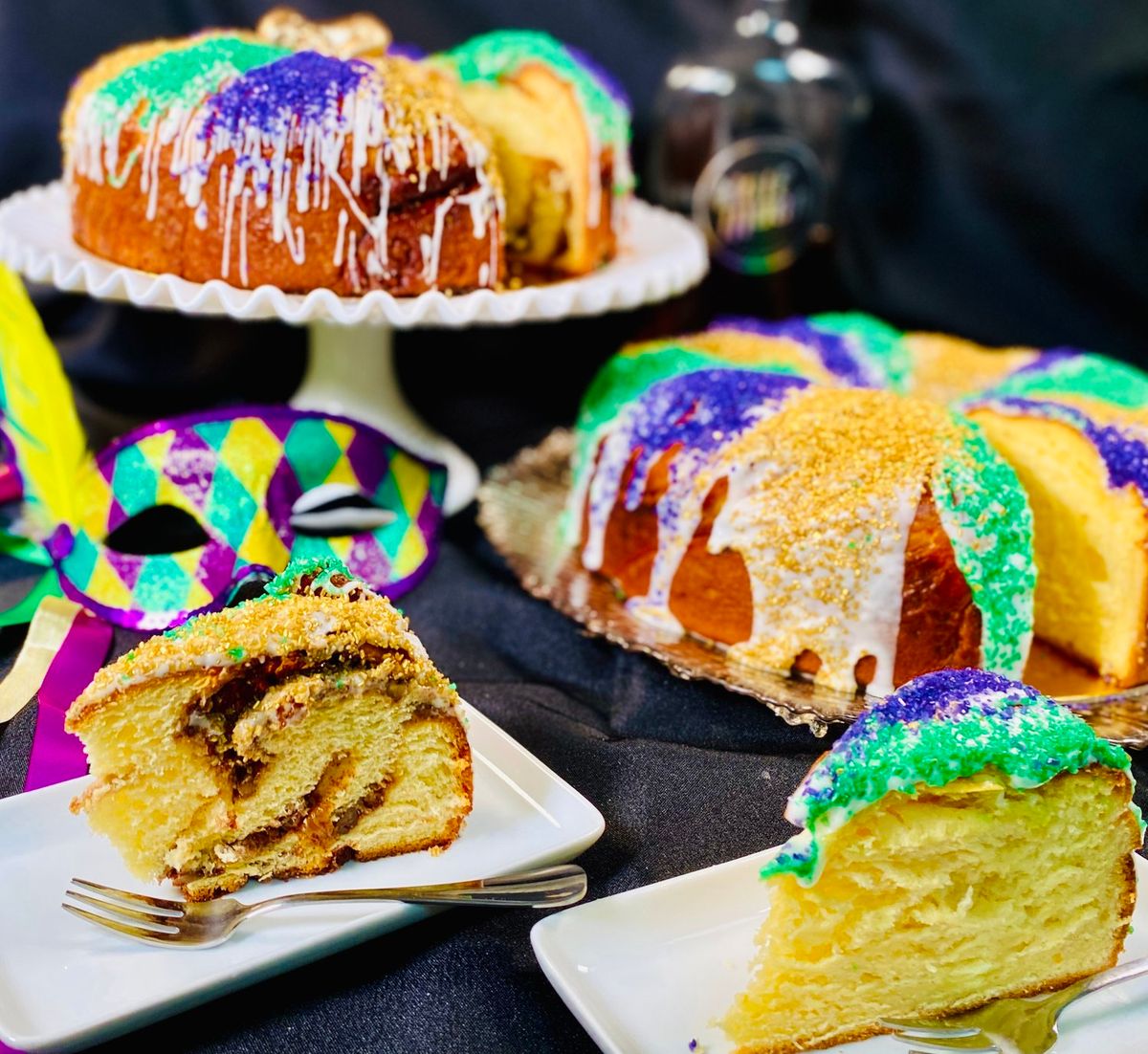 King Cake - TWO Ways!  \u2014 Florida Academy of Baking