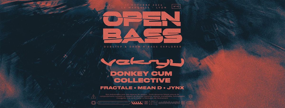 OPEN BASS #42 W\/ VEKSYU & DONKEY CUM COLLECTIVE