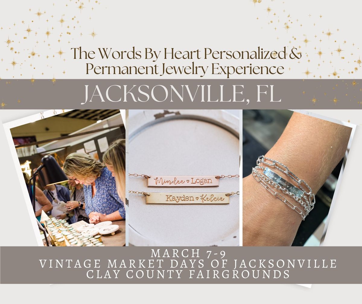 Personalized + Permanent Jewelry Experience at Vintage Market Days Jacksonville