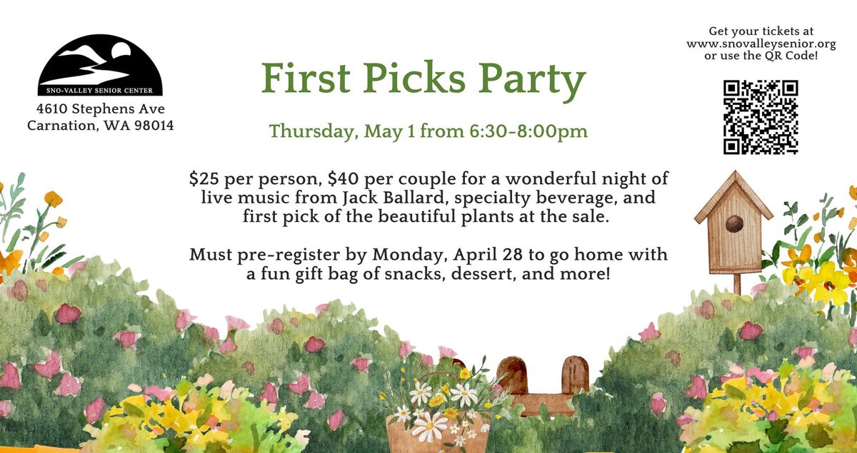 Sno-Valley First Picks Party