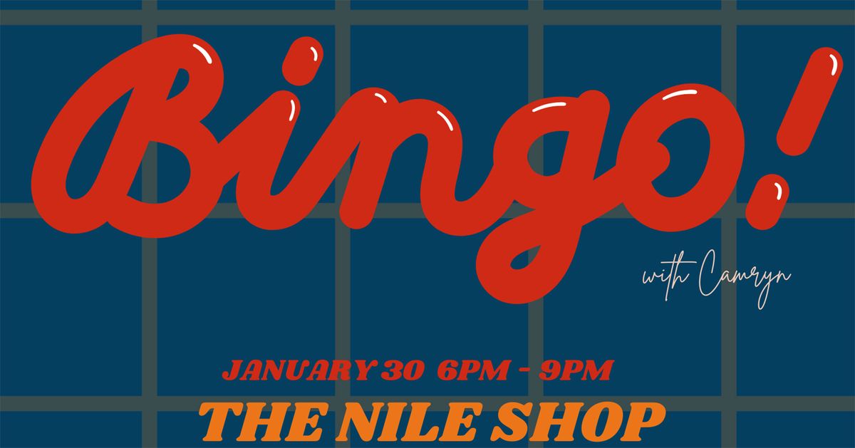 BINGO NIGHT at Nile Coffee