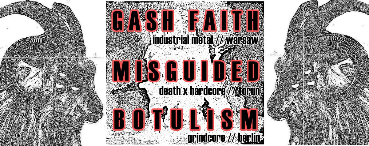 Gash Faith \/ Misguided \/ Botulism @ K19