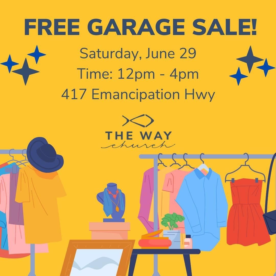 The Way Church's Free Garage Sale