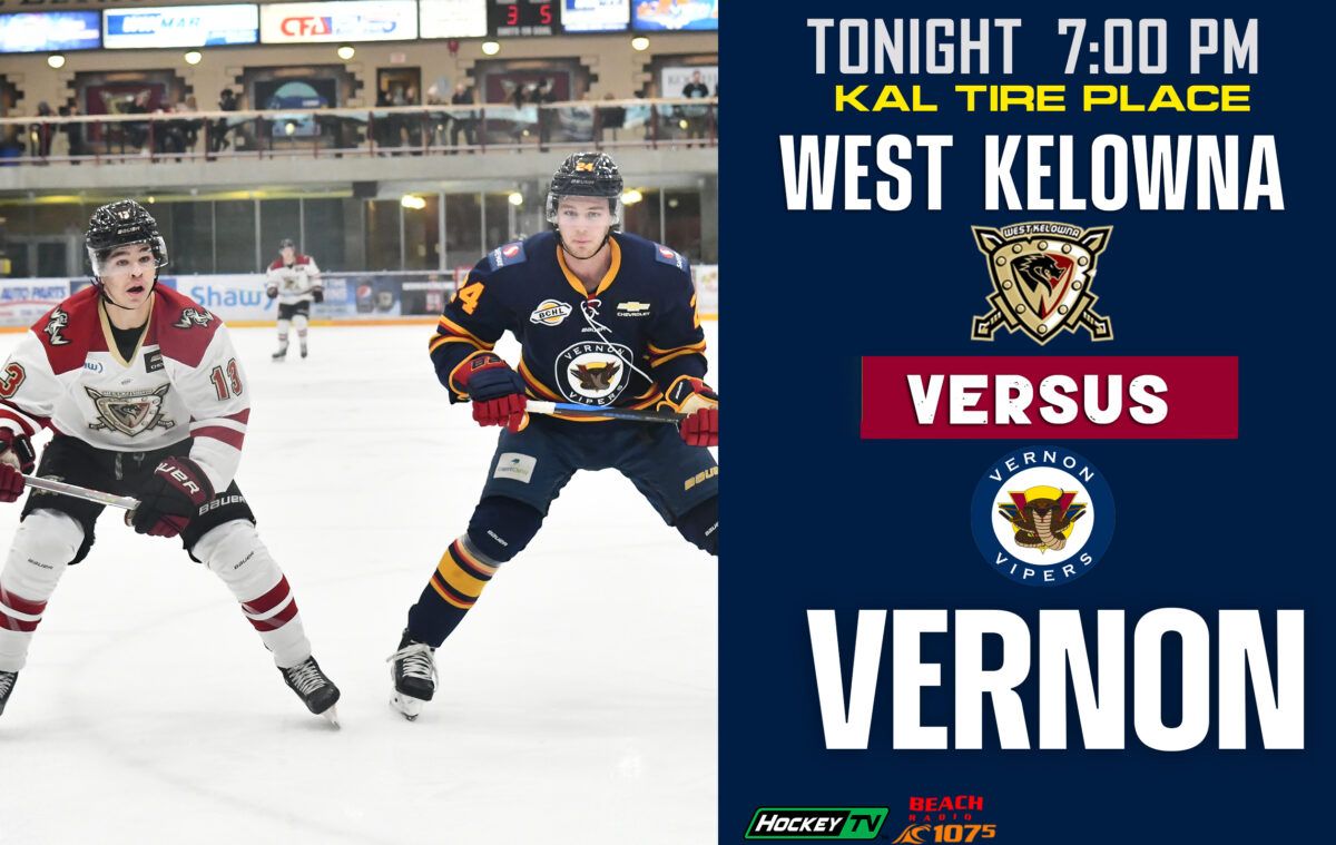 Vernon Vipers at West Kelowna Warriors