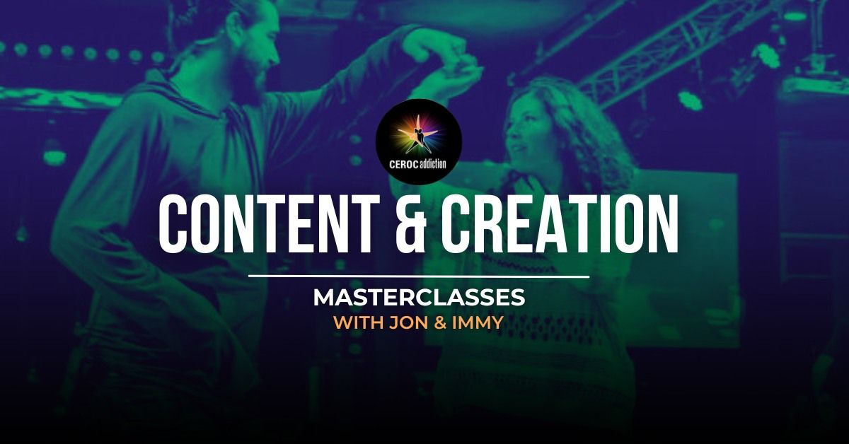 Nantwich Civic Hall Content & Creation 6 week course Masterclasses with Jon & Immy