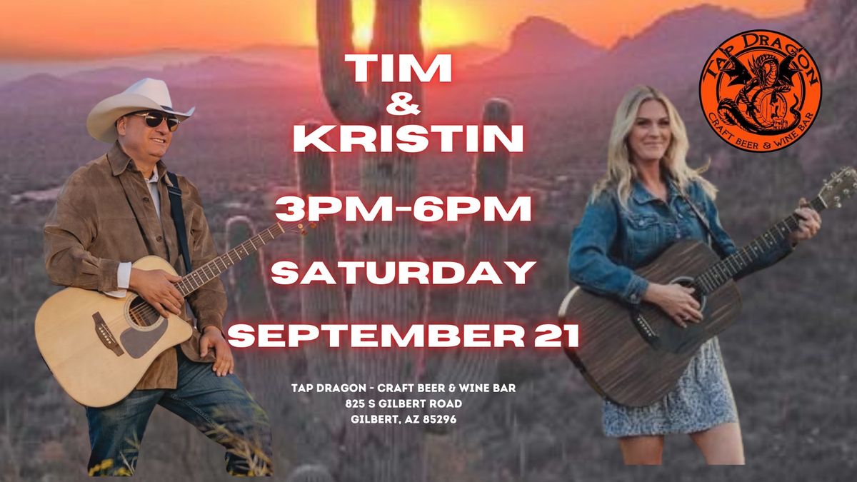 Kristin & Tim Duo @ the Tap Dragon Gilbert