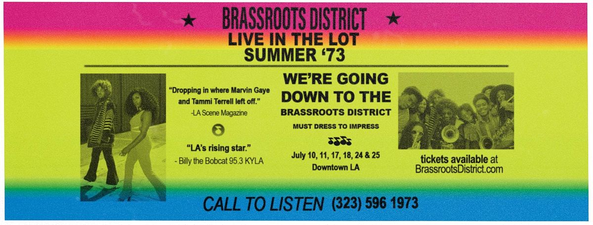 Brassroots District: Live in the Lot Summer '73 PREVIEW