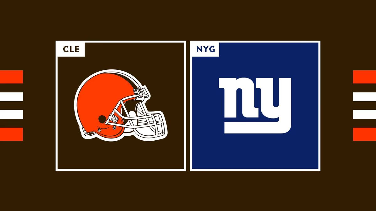 Browns\/Giants - and Browns Foundation Day!