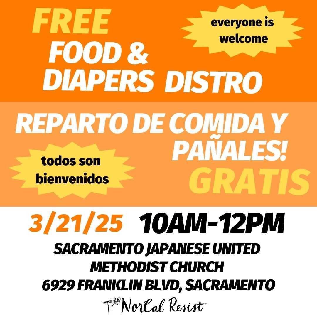 Free Food & Diaper Distro!