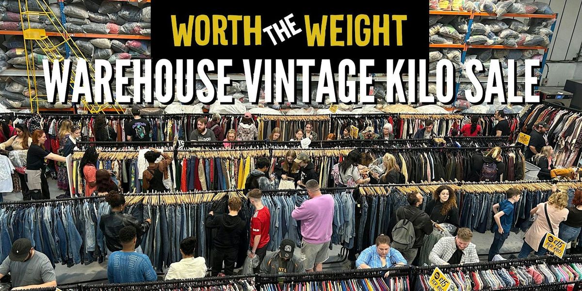 Sheffield Vintage Kilo Sale - Free entry - \u00a315 per kilo