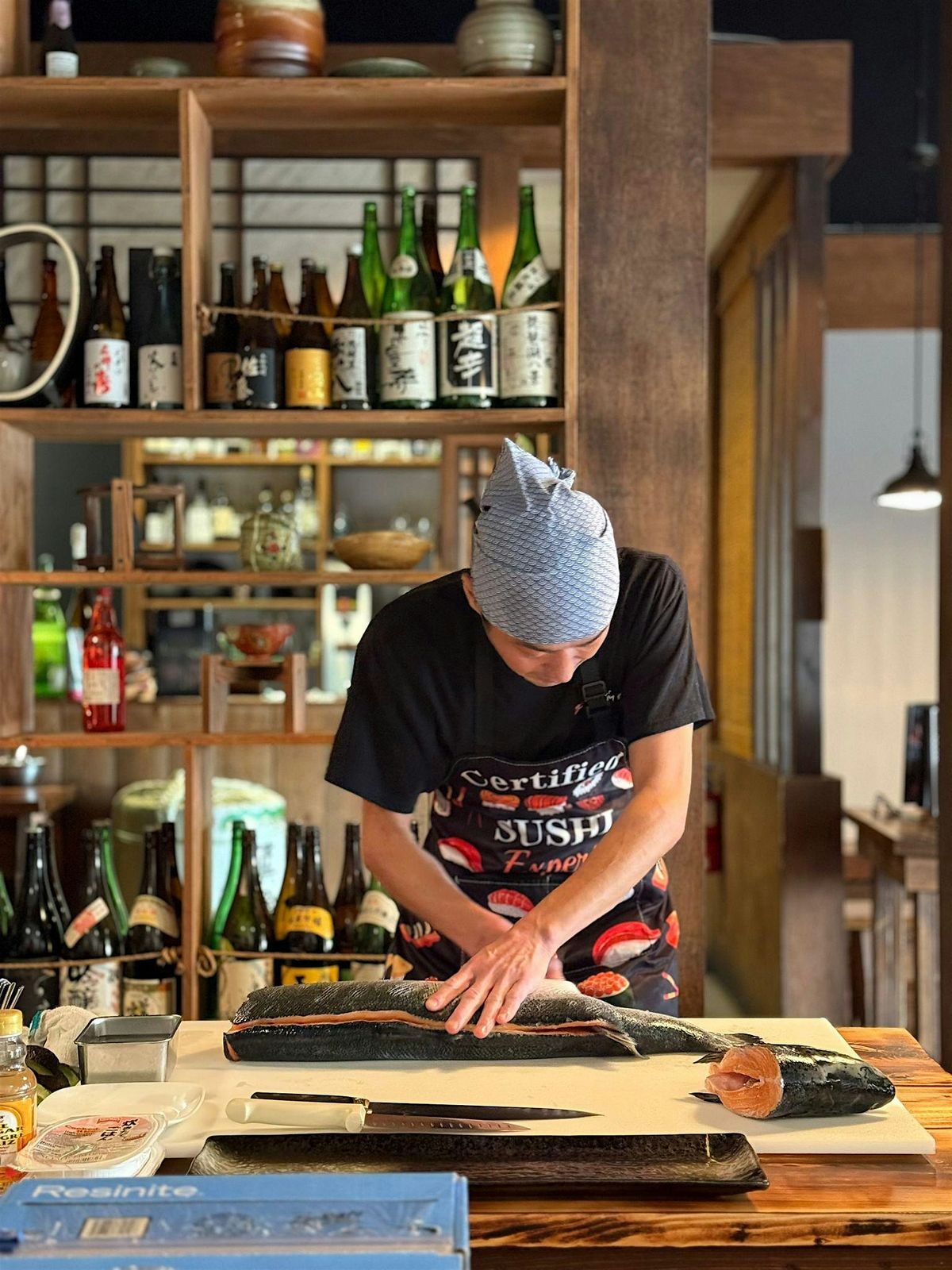 #8-1 Sushi Roll and Nigiri Making Class at Izakaya TOMO