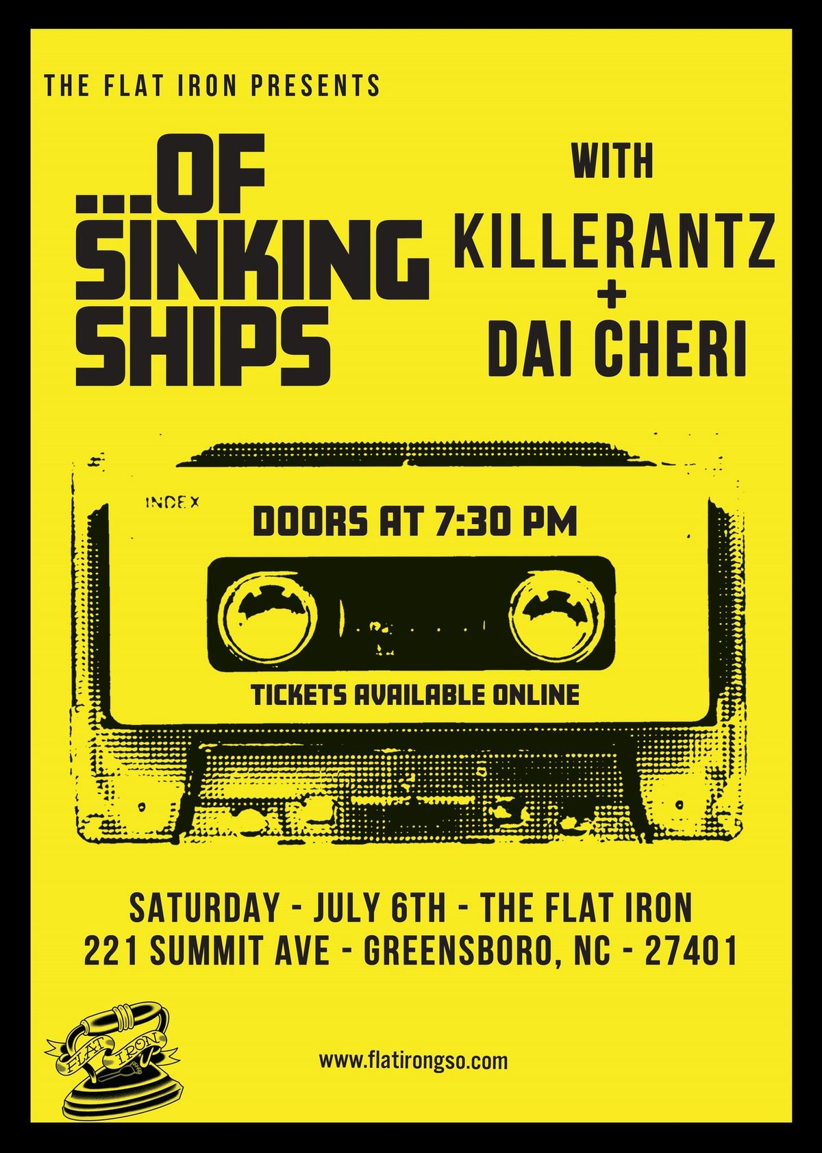 \u2026Of Sinking Ships with Killer Antz + Dai Cheri