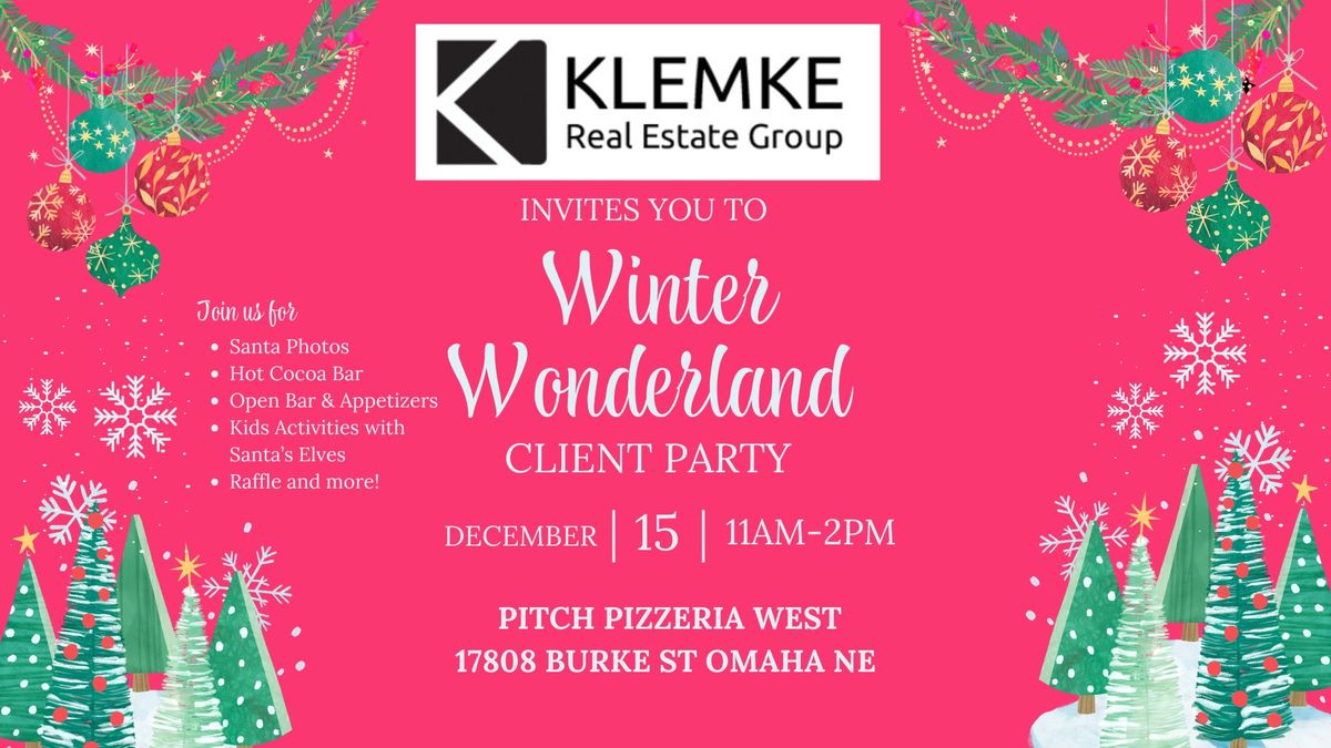  Client Appreciation Party - Winter Wonderland 