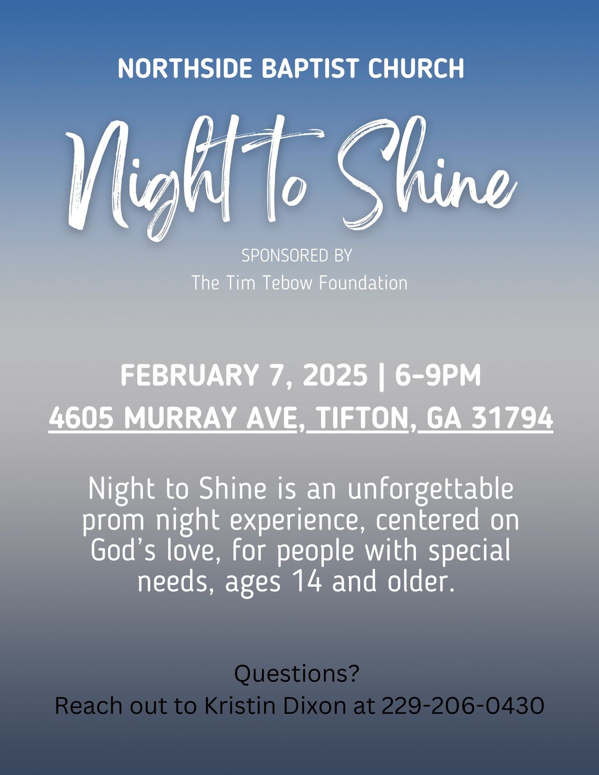 Night to Shine 2025