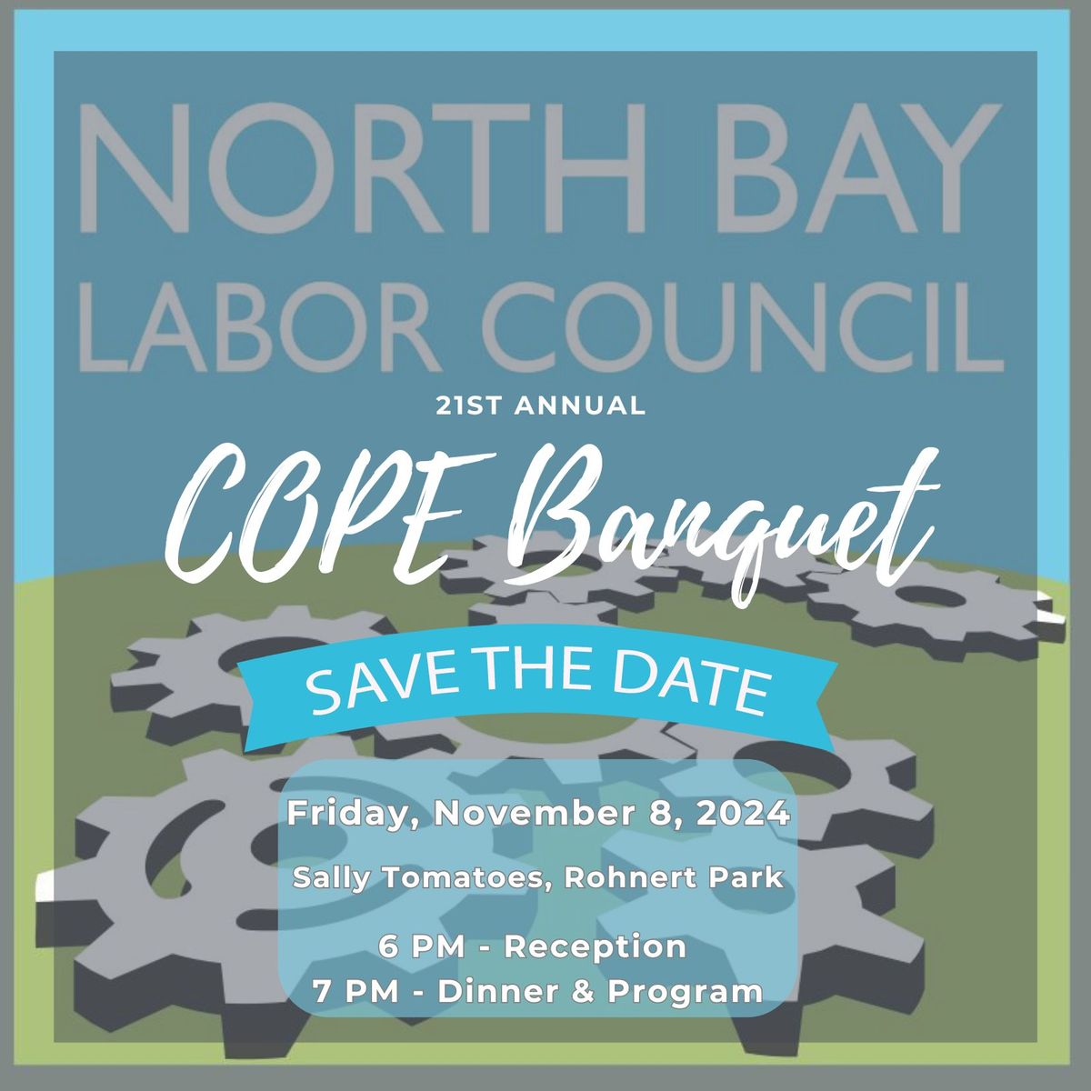 SAVE THE DATE: 21st Annual COPE Banquet Event 