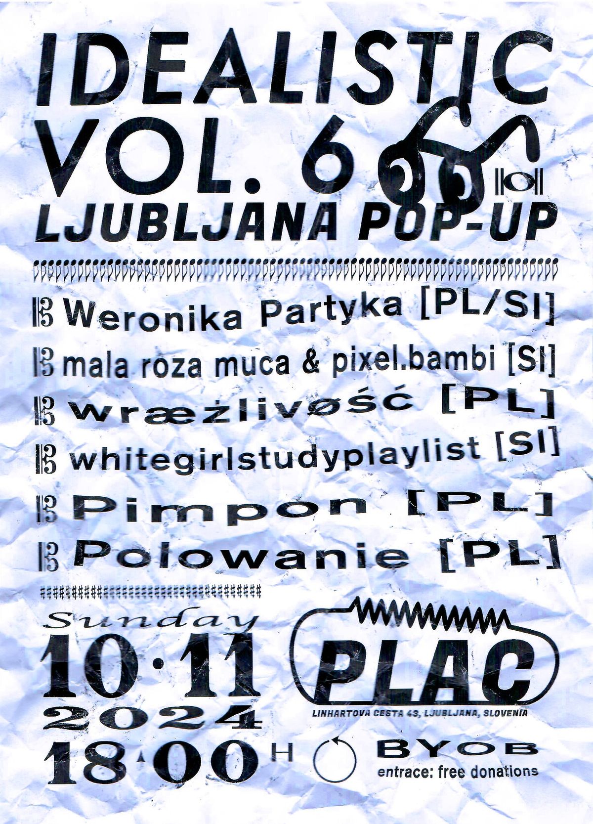 Idealistic vol. 6 \u2022 Ljubljana Pop-up