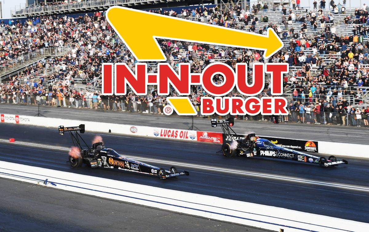 NHRA Drag Racing Winternationals at In-N-Out Burger Pomona Dragstrip