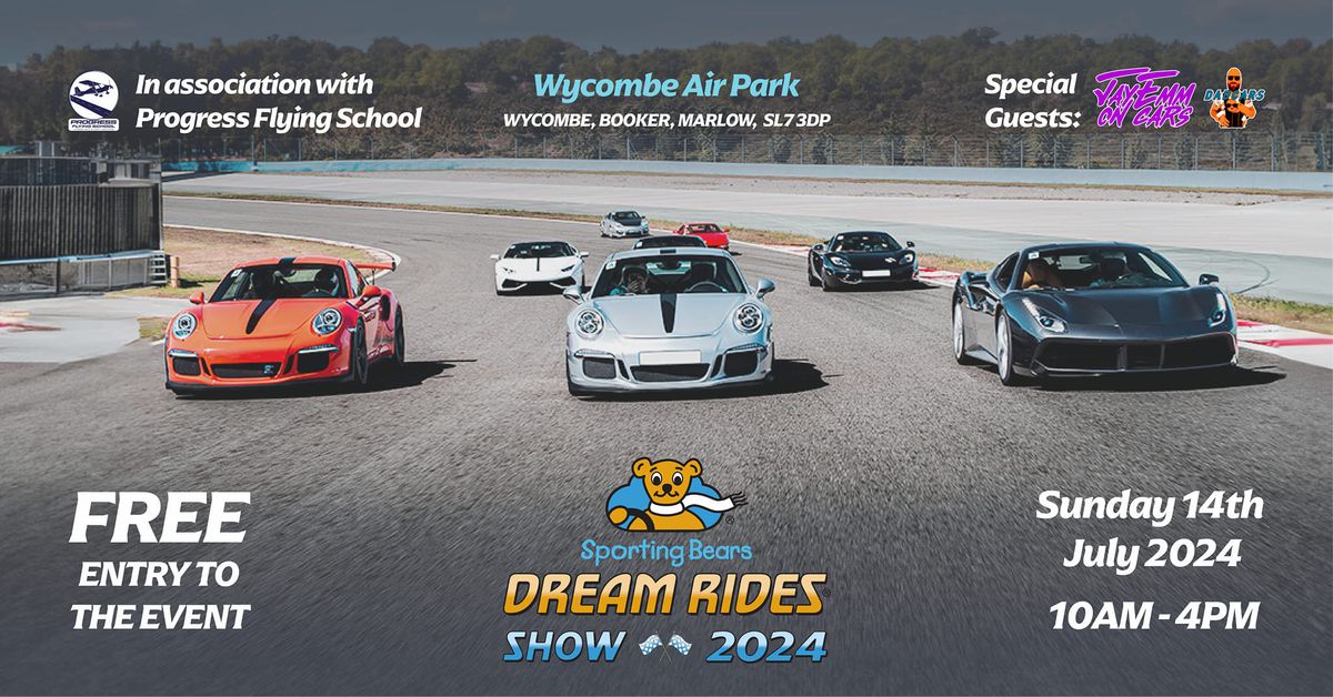 Sporting Bears Dream Rides Show in association with Progress Flying School