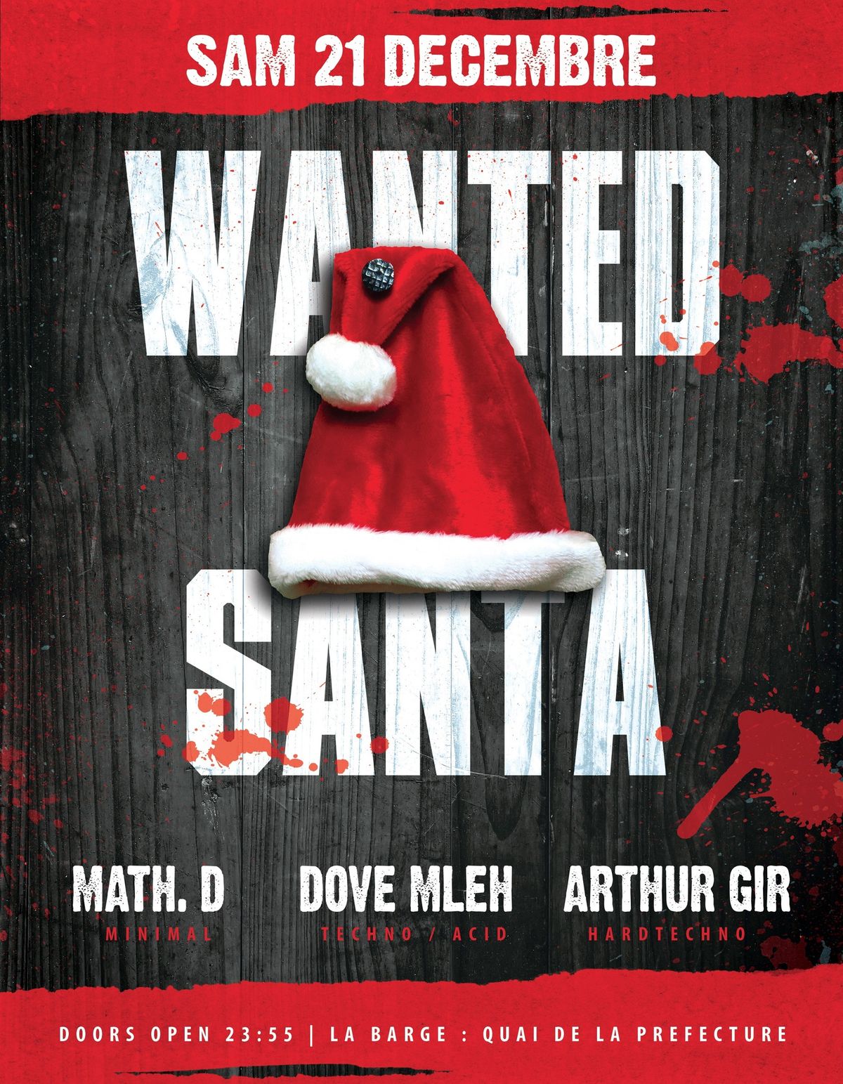 Wanted Santa - Christmas Techno