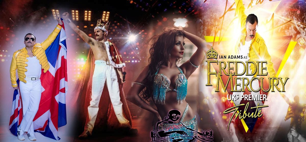 A Night with Freddie: Rock, Dine, and Shine at Tarana Lingfield! "Freddie Mercury Experience"