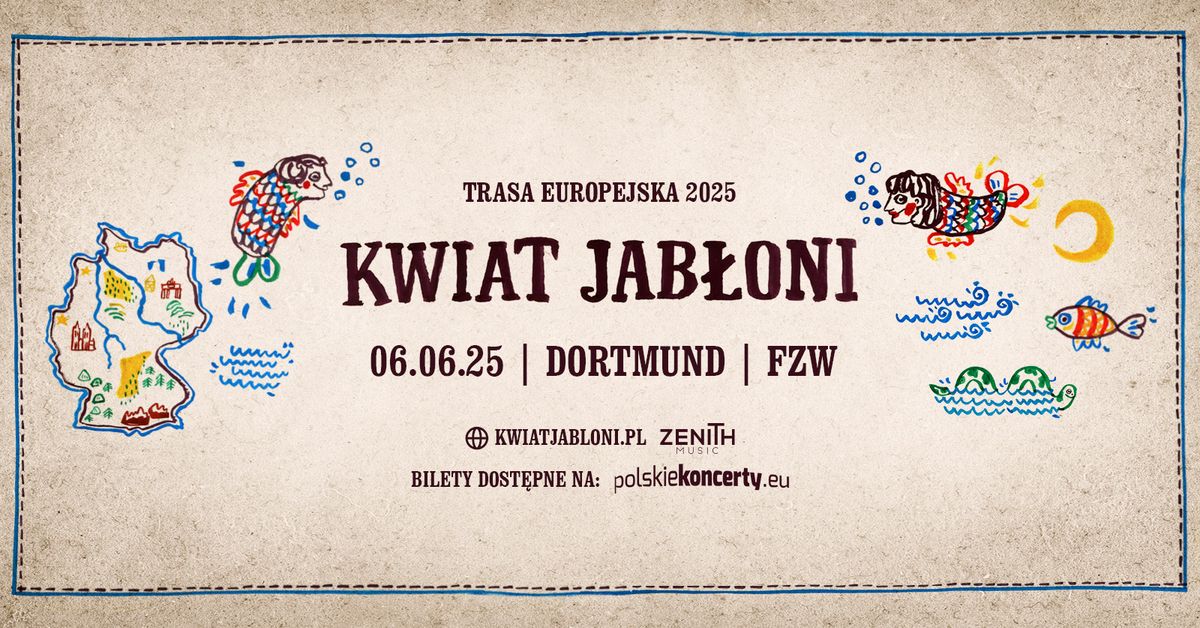 Kwiat Jab\u0142oni: druga trasa europejska | 6.06.2025 | DORTMUND